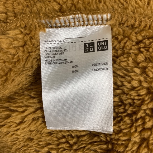 Uniqlo Fluffy Yarn Fleece Full-Zip Jacket - Brown - Picture 3 of 7